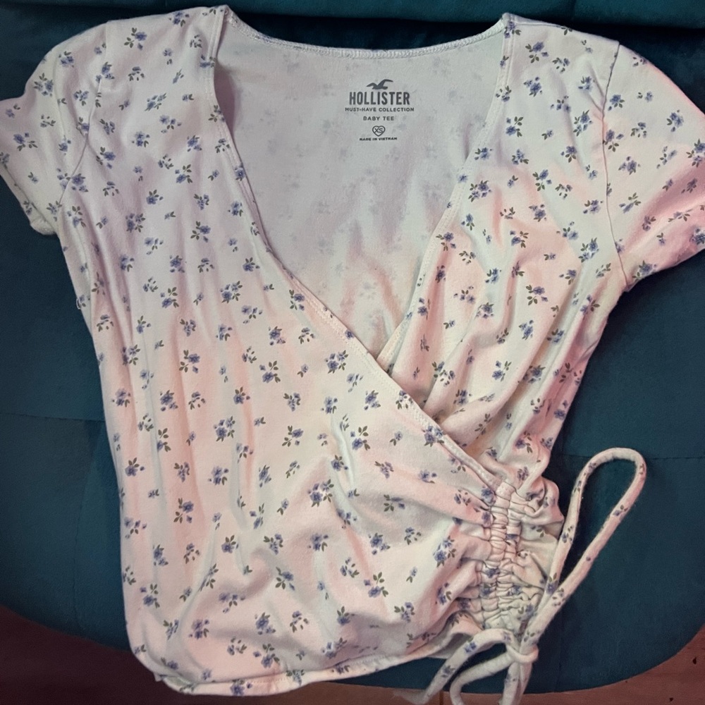 floral thollister tie  baby tea